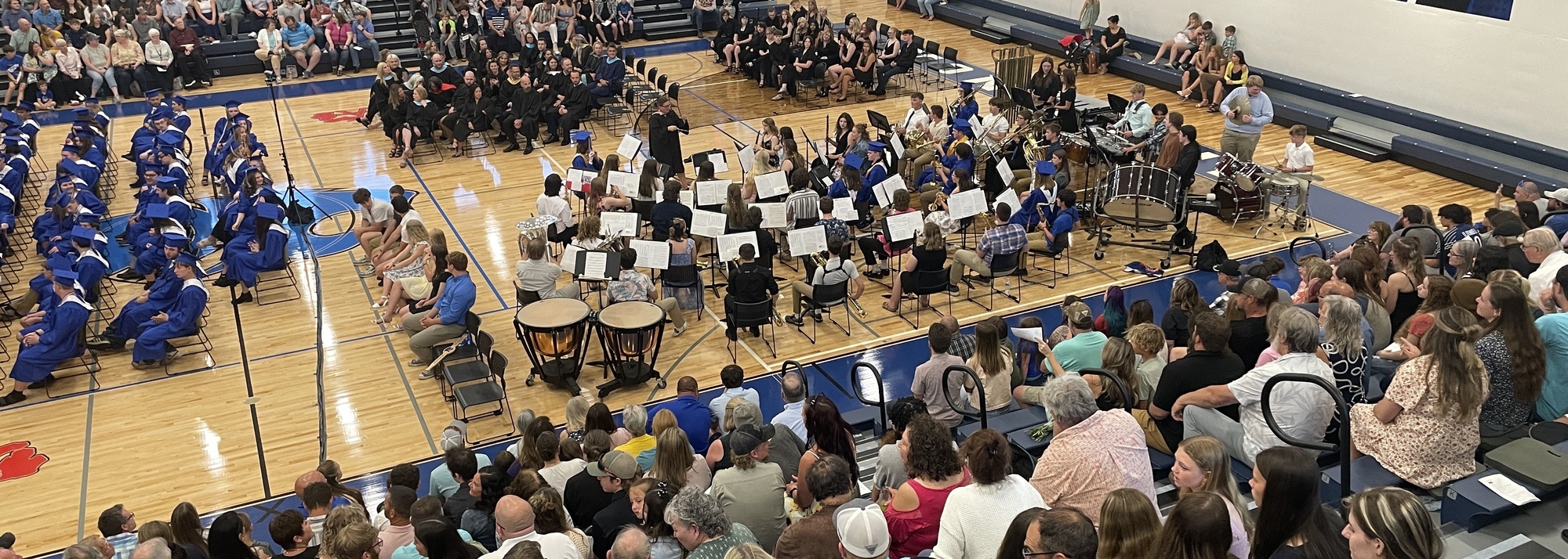 Band Playing at Graduation