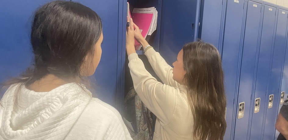 Putting Books In A Locker