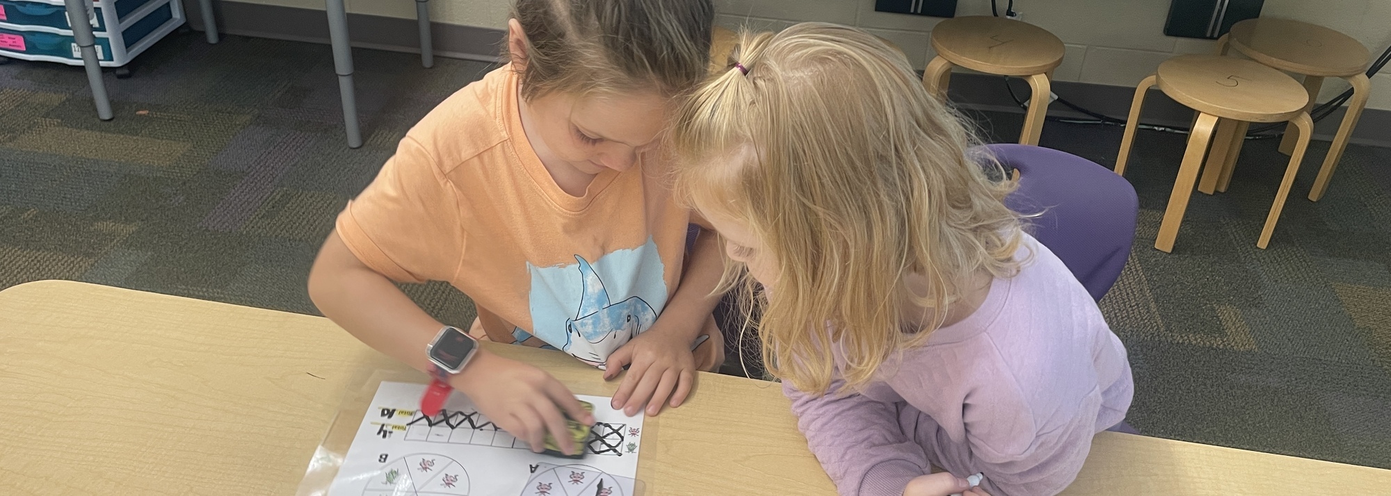 Students Practicing Counting Skills