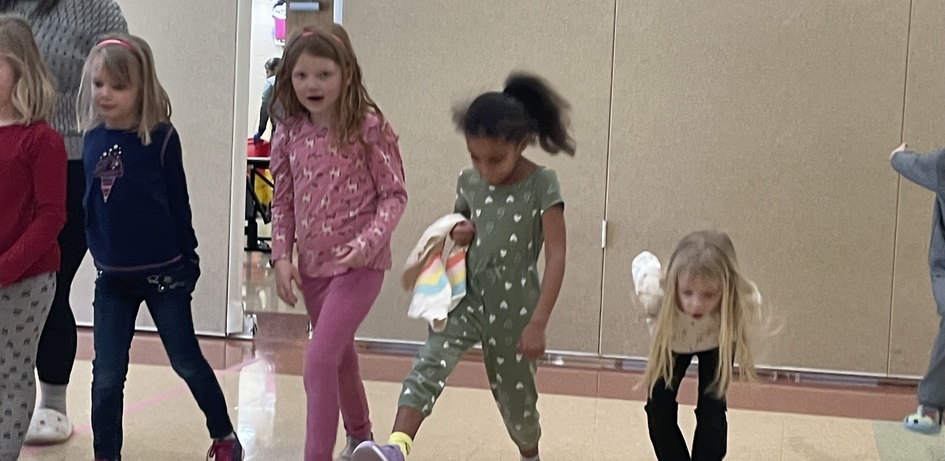 Students in Gym Class