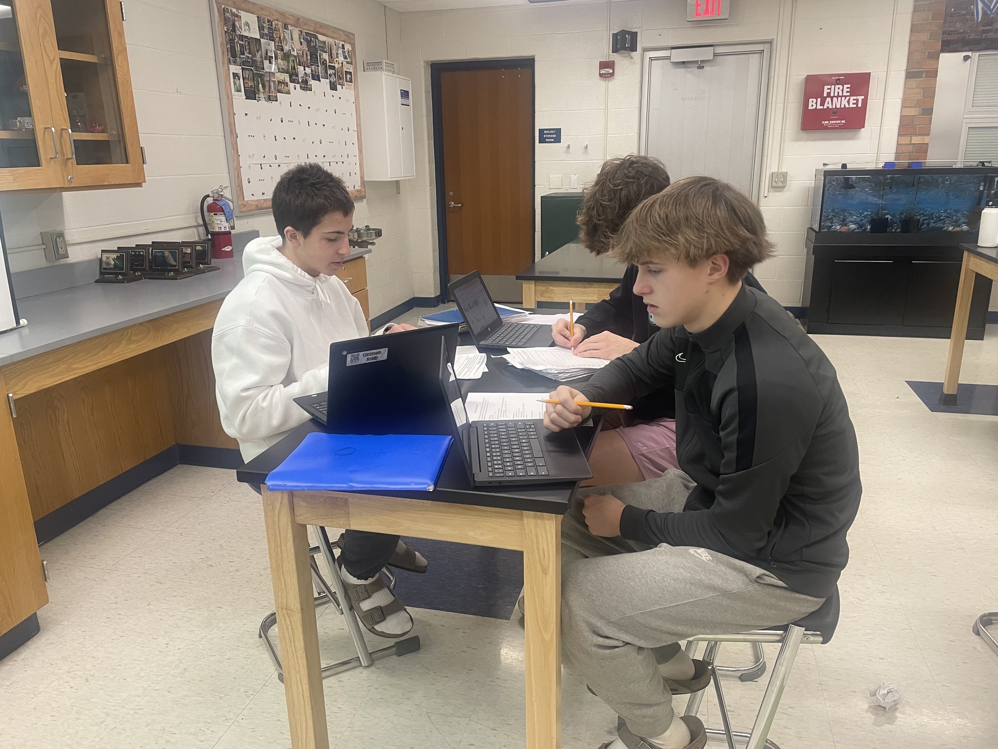 Students Doing Scientific Research