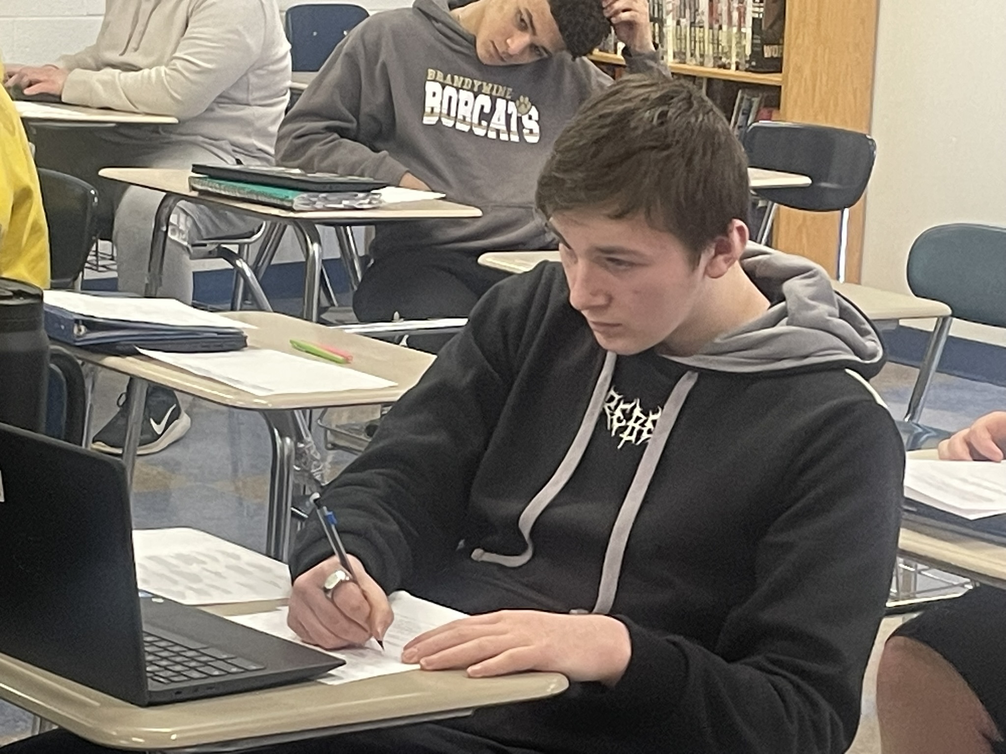 Student Taking Notes
